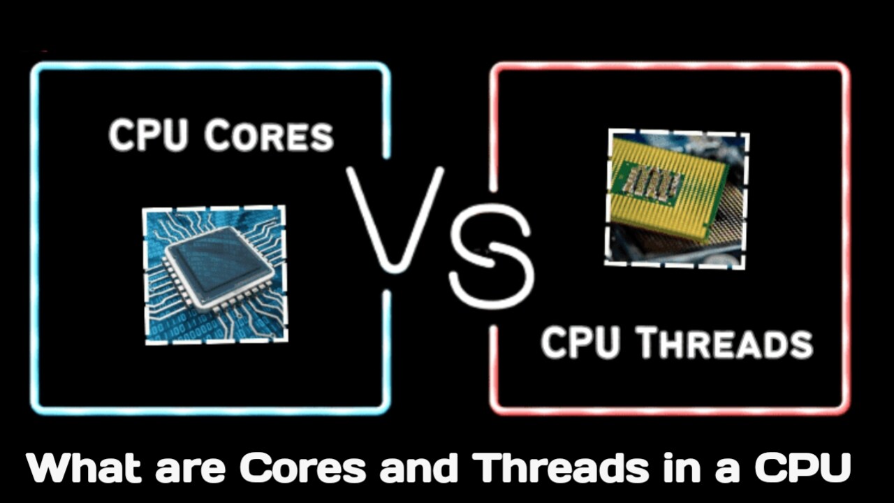 What are Cores and Threads in a CPU
