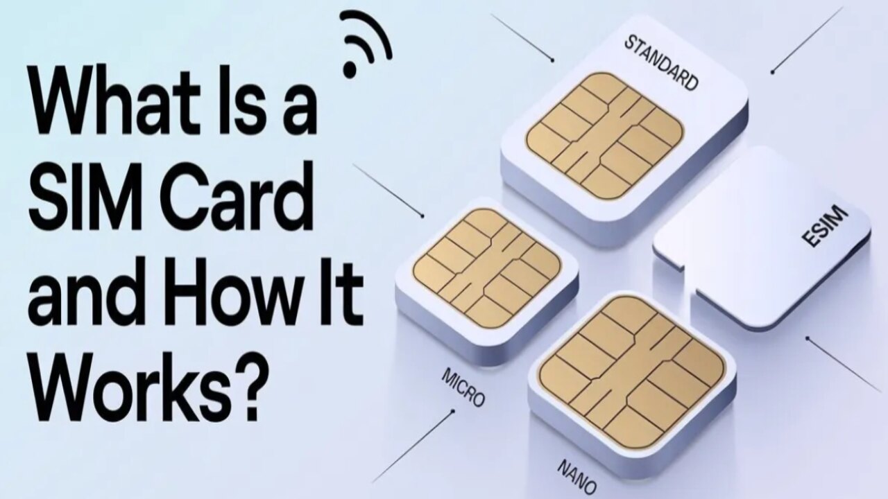 What is a SIM card and how does it work? Find out what's inside it.